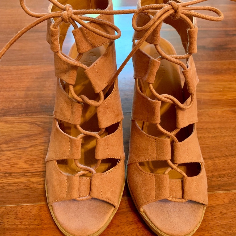 Charlotte Russe Blush Pink Heels
